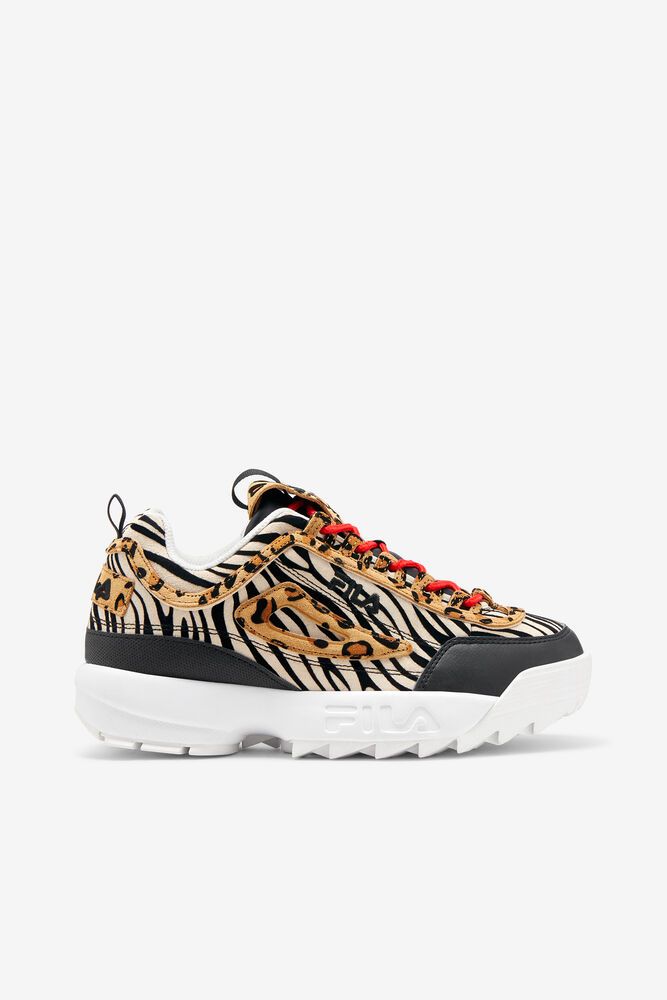 Fila Trainers Womens Leopard Disruptor 2 Animal - Ireland 19702-RQWC